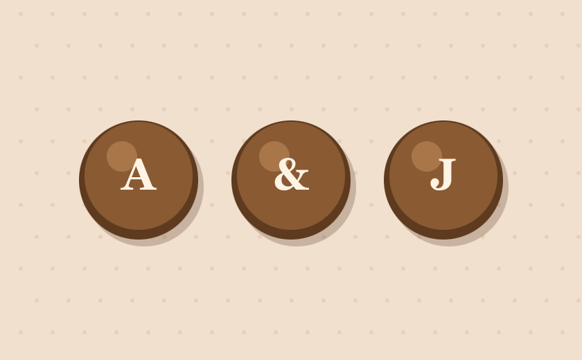 Monogram pralines