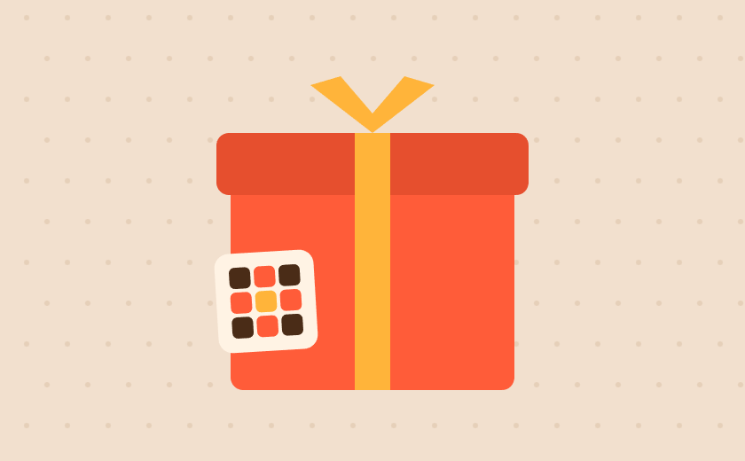 Branded gift box